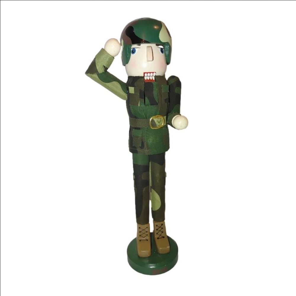 TrimMerry 15" Military Nutcracker